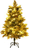 vidaXL - Kerstboom - met - LED - en - dennenappels - 150 - cm - PVC - en - PE - groen