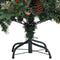 vidaXL - Kerstboom - met - LED - en - dennenappels - 195 - cm - PVC - en - PE - groen