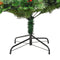 vidaXL - Kerstboom - met - LED - en - dennenappels - 195 - cm - PVC - en - PE - groen