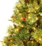vidaXL - Kerstboom - met - LED - en - dennenappels - 195 - cm - PVC - en - PE - groen