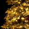 vidaXL - Kerstboom - met - LED - en - dennenappels - 195 - cm - PVC - en - PE - groen