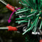 vidaXL - Kerstboom - met - LED - en - dennenappels - 225 - cm - PVC - en - PE - groen