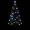 vidaXL - Kerstboom - met - LED - en - standaard - 150 - cm - glasvezel