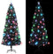 vidaXL - Kerstboom - met - LED - en - standaard - 240 - cm - glasvezel