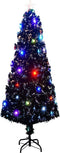 vidaXL - Kerstboom - met - LED - en - standaard - 240 - cm - glasvezel