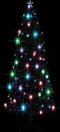 vidaXL - Kerstboom - met - LED - en - standaard - 240 - cm - glasvezel