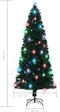vidaXL - Kerstboom - met - LED - en - standaard - 240 - cm - glasvezel