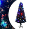 vidaXL - Kerstboom - met - LED - en - standaard - 240 - cm - glasvezel
