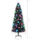 vidaXL - Kerstboom - met - LED - en - standaard - 240 - cm - glasvezel