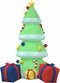vidaXL - Kerstboom - met - LED's - opblaasbaar - 240 - cm