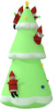 vidaXL - Kerstboom - opblaasbaar - met - LED's - 500 - cm