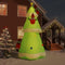 vidaXL - Kerstboom - opblaasbaar - met - LED's - 500 - cm