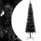 vidaXL - Kerstboom - smal - 150 - cm - zwart