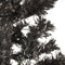 vidaXL - Kerstboom - smal - 180 - cm - zwart