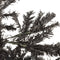 vidaXL - Kerstboom - smal - 210 - cm - zwart