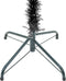 vidaXL - Kerstboom - smal - 210 - cm - zwart