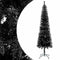 vidaXL - Kerstboom - smal - 240 - cm - zwart