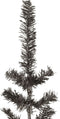 vidaXL - Kerstboom - smal - 240 - cm - zwart