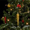 vidaXL - Kerstboom - sneeuwend - met - paraplubasis - 140 - cm - groen