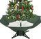 vidaXL - Kerstboom - sneeuwend - met - paraplubasis - 140 - cm - groen
