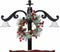 vidaXL - Kerstboom - sneeuwend - met - paraplubasis - 170 - cm - PVC - blauw