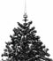 vidaXL - Kerstboom - sneeuwend - met - paraplubasis - 170 - cm - PVC - zwart