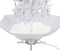 vidaXL - Kerstboom - sneeuwend - met - paraplubasis - 190 - cm - wit