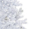 vidaXL - Kerstboom - sneeuwend - met - paraplubasis - 190 - cm - wit