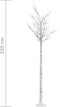 vidaXL - Kerstboom - wilg - 200 - meerkleurige - LED's - binnen - en - buiten - 2,2 - m