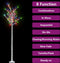 vidaXL - Kerstboom - wilg - 200 - meerkleurige - LED's - binnen - en - buiten - 2,2 - m