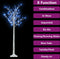 vidaXL - Kerstboom - wilg - met - 140 - blauwe - LED's - binnen - en - buiten - 1,5 - m