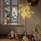 vidaXL - Kerstboom - wilg - met - 140 - warmwitte - LED's - binnen - en - buiten - 1,5 - m
