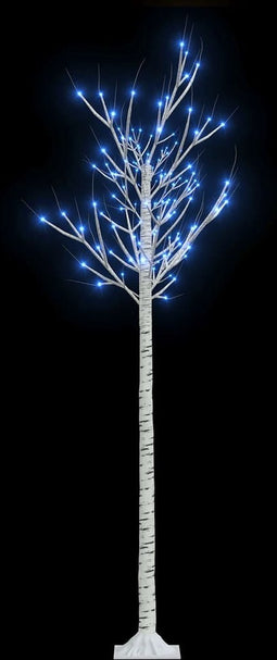 vidaXL - Kerstboom - wilg - met - 180 - blauwe - LED's - binnen - en - buiten - 1,8 - m