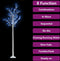 vidaXL - Kerstboom - wilg - met - 180 - blauwe - LED's - binnen - en - buiten - 1,8 - m