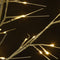 vidaXL - Kerstboom - wilg - met - 180 - warmwitte - LED's - binnen - en - buiten - 1,8 - m