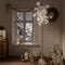 vidaXL - Kerstboom - wilg - met - 200 - koudwitte - LED's - binnen - en - buiten - 2,2 - m