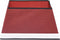 vidaXL - Kerstboomrok - 48x48x25 - cm - rood - en - wit