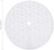 vidaXL - Kerstboomrok - luxe - 122 - cm - kunstvacht - wit