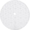 vidaXL - Kerstboomrok - luxe - 150 - cm - kunstvacht - wit