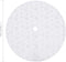 vidaXL - Kerstboomrok - luxe - 150 - cm - kunstvacht - wit