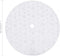 vidaXL - Kerstboomrok - luxe - 90 - cm - kunstvacht - wit