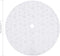 vidaXL - Kerstboomrok - luxe - 90 - cm - kunstvacht - wit
