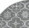 vidaXL - Kerstboomrok - luxe - met - sok - 122 - cm - stof - grijs