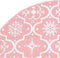 vidaXL - Kerstboomrok - luxe - met - sok - 122 - cm - stof - roze