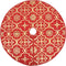 vidaXL - Kerstboomrok - luxe - met - sok - 150 - cm - stof - rood
