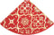 vidaXL - Kerstboomrok - luxe - met - sok - 150 - cm - stof - rood