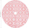 vidaXL - Kerstboomrok - luxe - met - sok - 150 - cm - stof - roze
