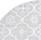 vidaXL - Kerstboomrok - luxe - met - sok - 150 - cm - stof - wit