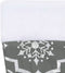 vidaXL - Kerstboomrok - luxe - met - sok - 90 - cm - stof - grijs
