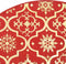 vidaXL - Kerstboomrok - luxe - met - sok - 90 - cm - stof - rood
